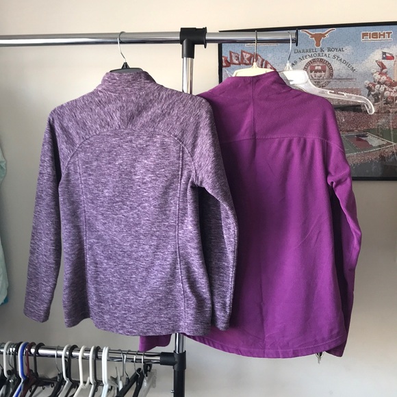 Two Ladies fleece quarter zip pullovers - Picture 5 of 5